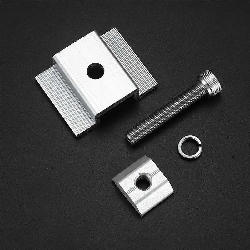 16Pack Solar Panel Mounting Brackets, Solar Panel End Clamps, Centre Clamps, For PV Solar Panel Solar Module 35Mm-A68E