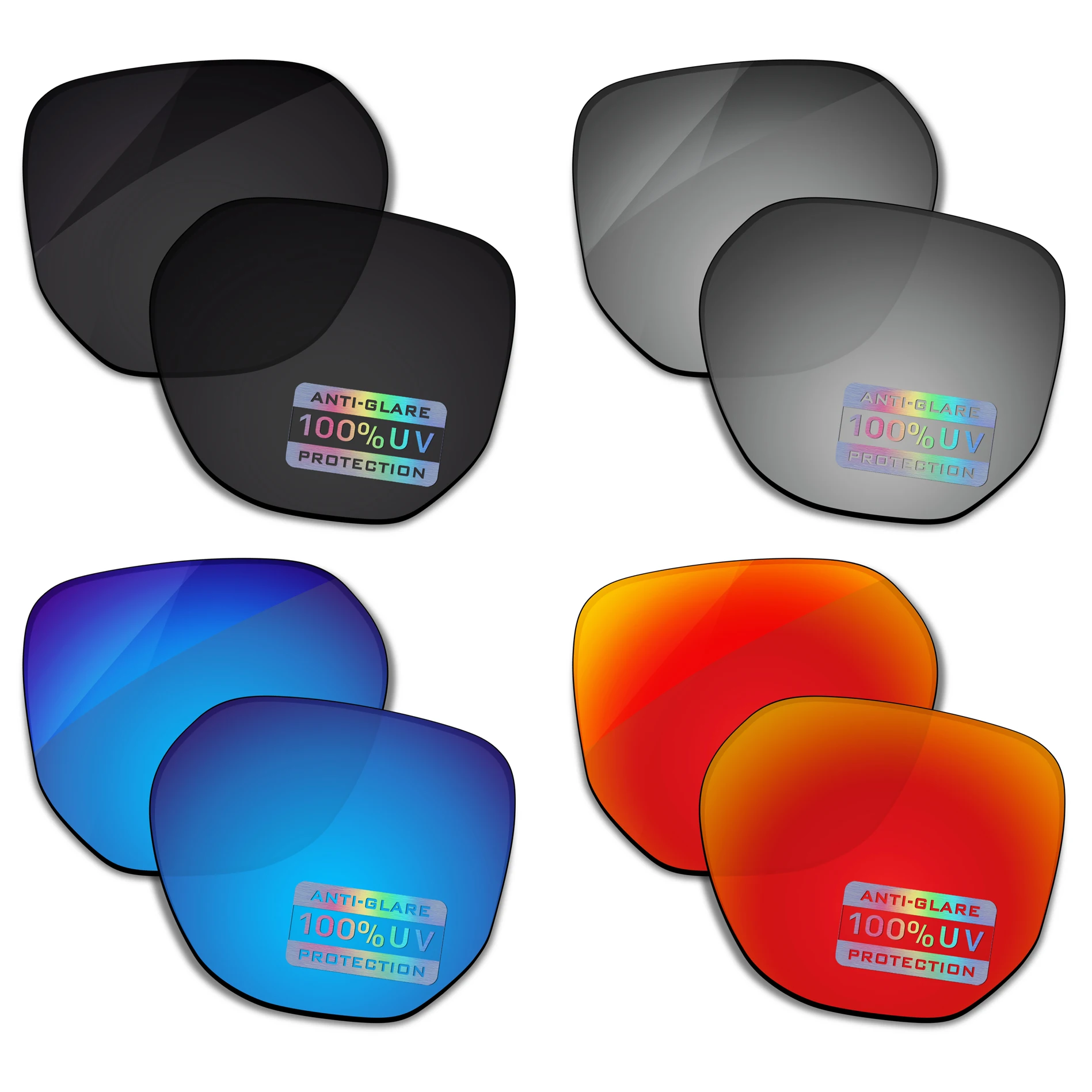 MYCOURAG Replacement Lenses for OAKLEY Latch Alpha OO4128 Sunglasses UV400 Protection Multi-Color Options