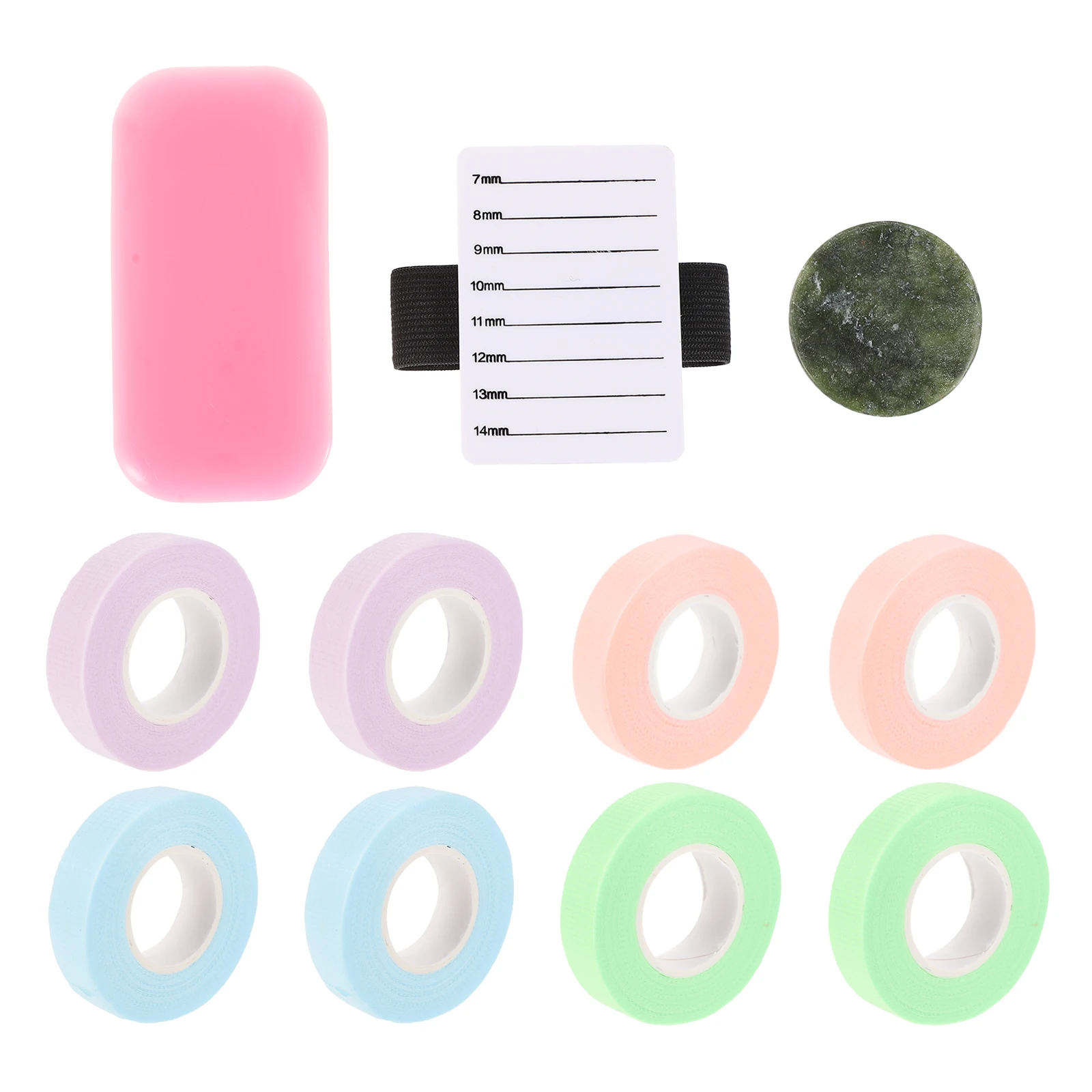 

11Pcs Eyelash Extension Supplies Eyelash Isolation Patches Fabric Tape for Lash Grafting and Makeup Lash Tapes
