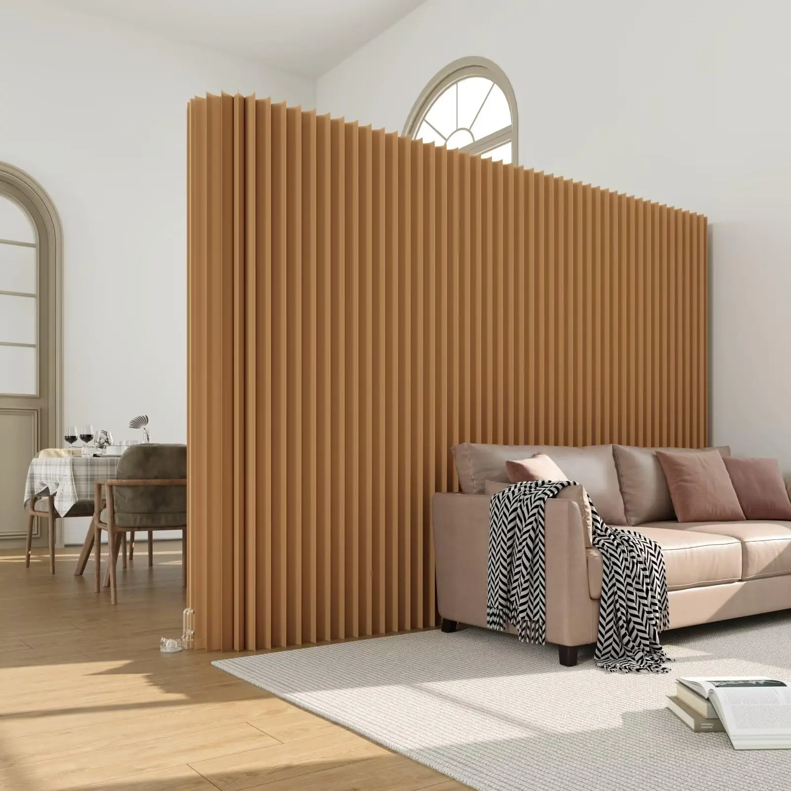 High Quality, Custom Made, Indoor Partition Wall, Collapsible Privacy Screens, Lightweight Paper, Room Divider