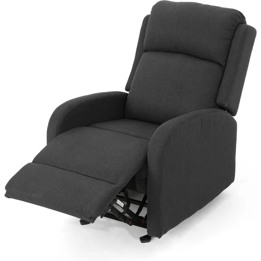 Avaa Recliner, Dunkelgrau + Schwarz
