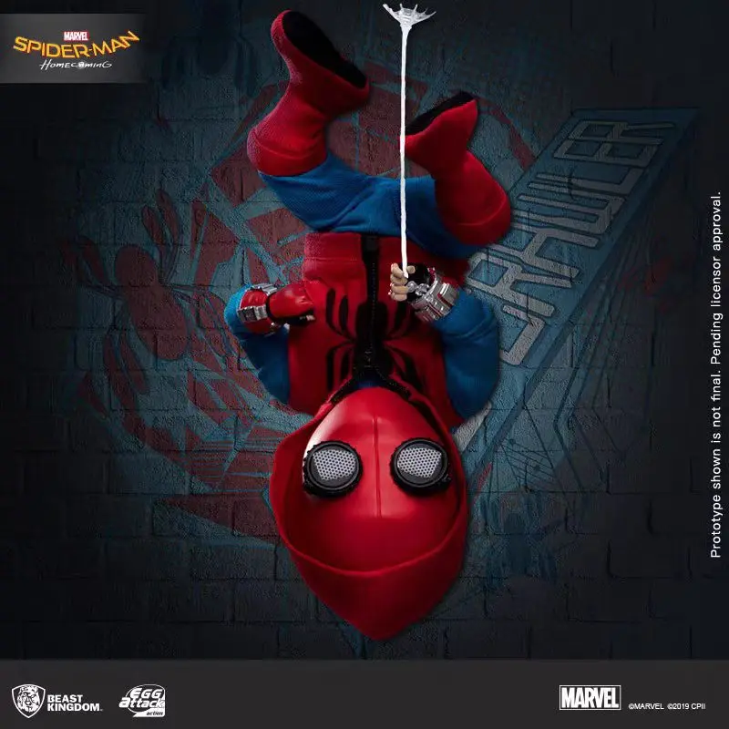 Spot Beast Kingdom Q-Version Spider Man Miles Gwynn Peter Parker Homemade Battle Suit Cloth Suit Movable Doll