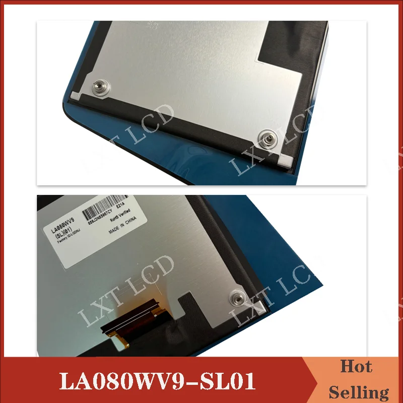 LA080WV9-SL01 Nowy 8-calowy wyświetlacz LCD LA080WV9 (SL)(01) z ekranem dotykowym do Forte 2019-2021 LA080WV9 96160-M7070WK 96160M7070WK — zdjęcie produktu 4