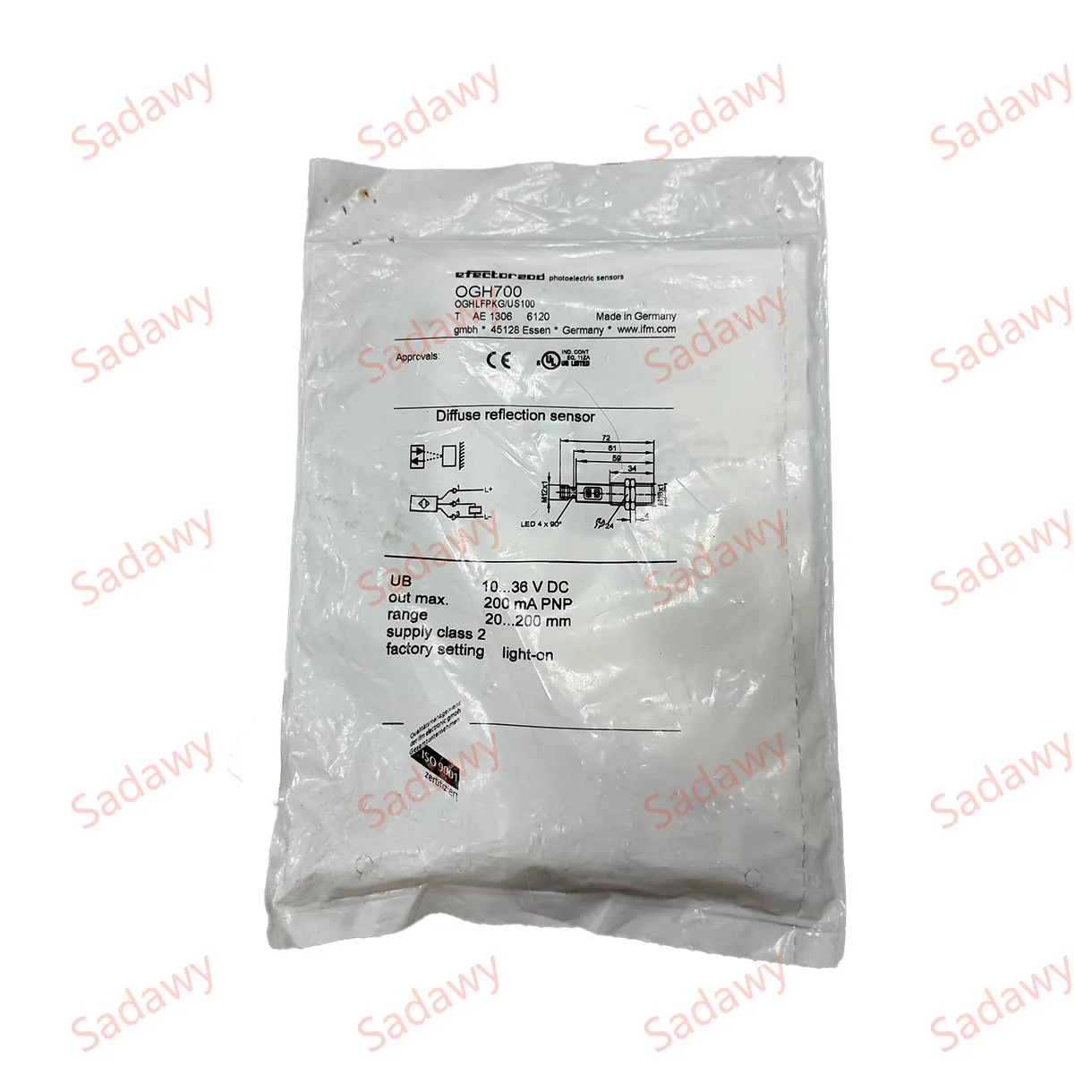 IFM nuevos sensores láser originales OGH700 OGE700 OGS700 OGP700