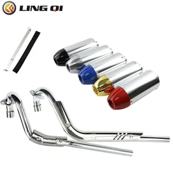 Motorcycle Accessories Exhaust Muffler Silencers Pipe For  XR CRF50 50cc 110cc 125cc  KAWASAKI KT Motorcross