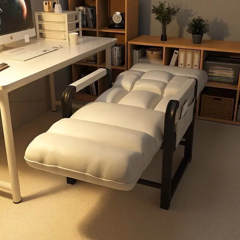 Sofa comfortable sedentary e-sports chair office fabric sofa seat learning backrest dormitory college student stool
