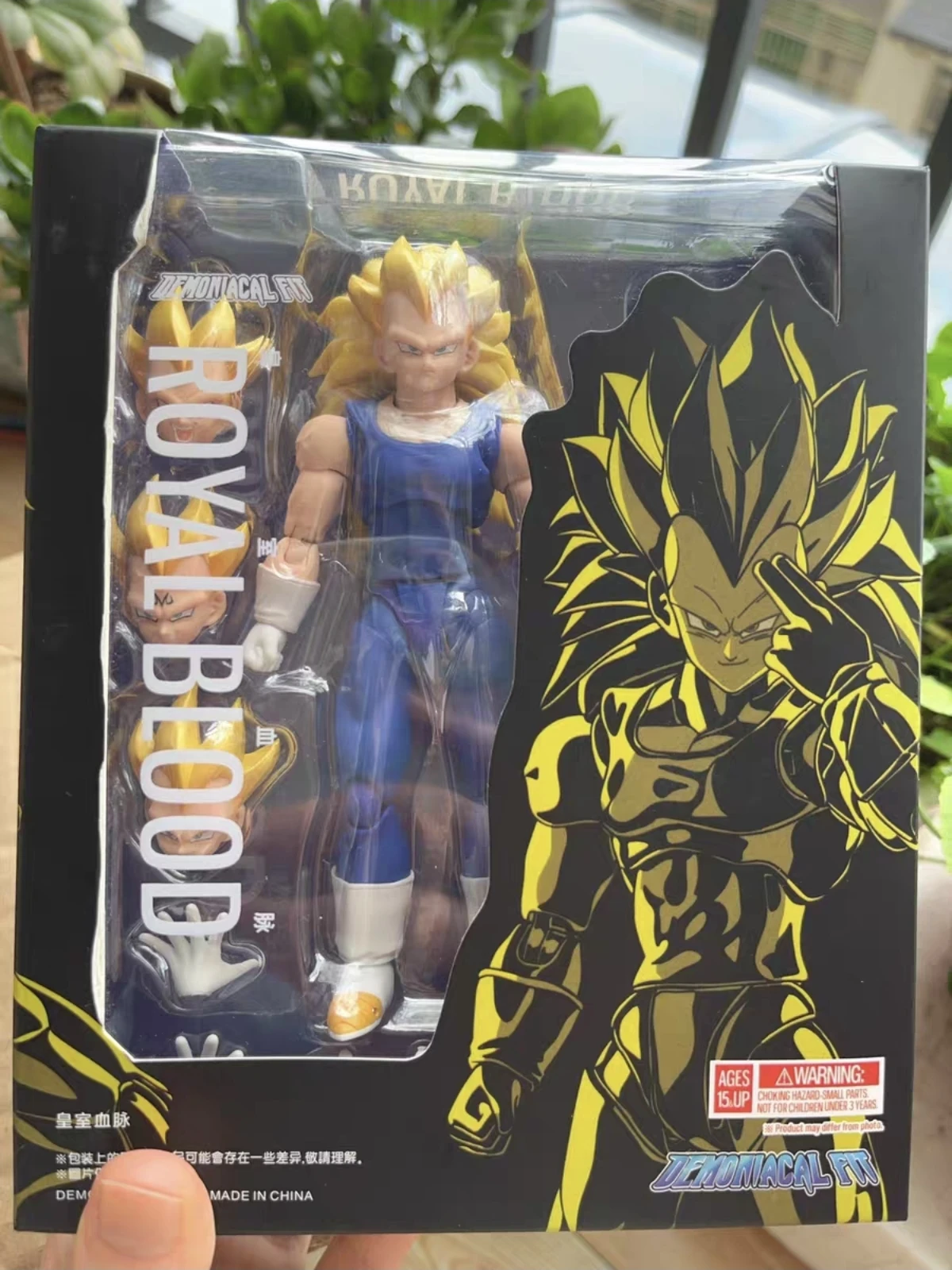 

Аниме Dragon Ball Z SHF Оригинальный Demoniacal Fit Super Saiyan3 Vegeta Vader Royal Blood Фигурка Гаражный комплект Игрушечная модель в подарок