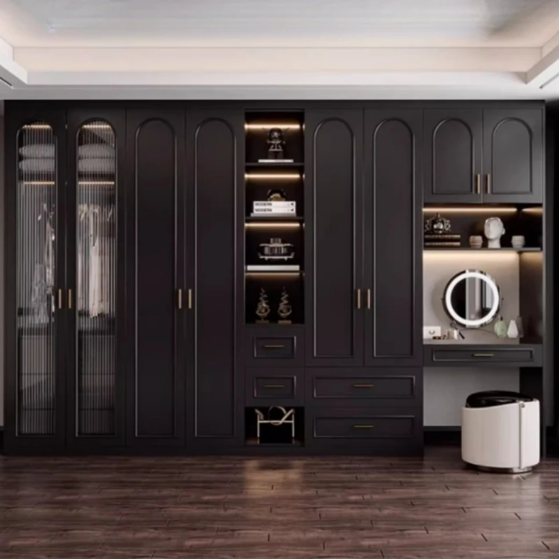 Cabinet/ Closet Double wardrobe Comforter bedroom room clothes closet wardrobes organizer luxury armario de ropa Furniture