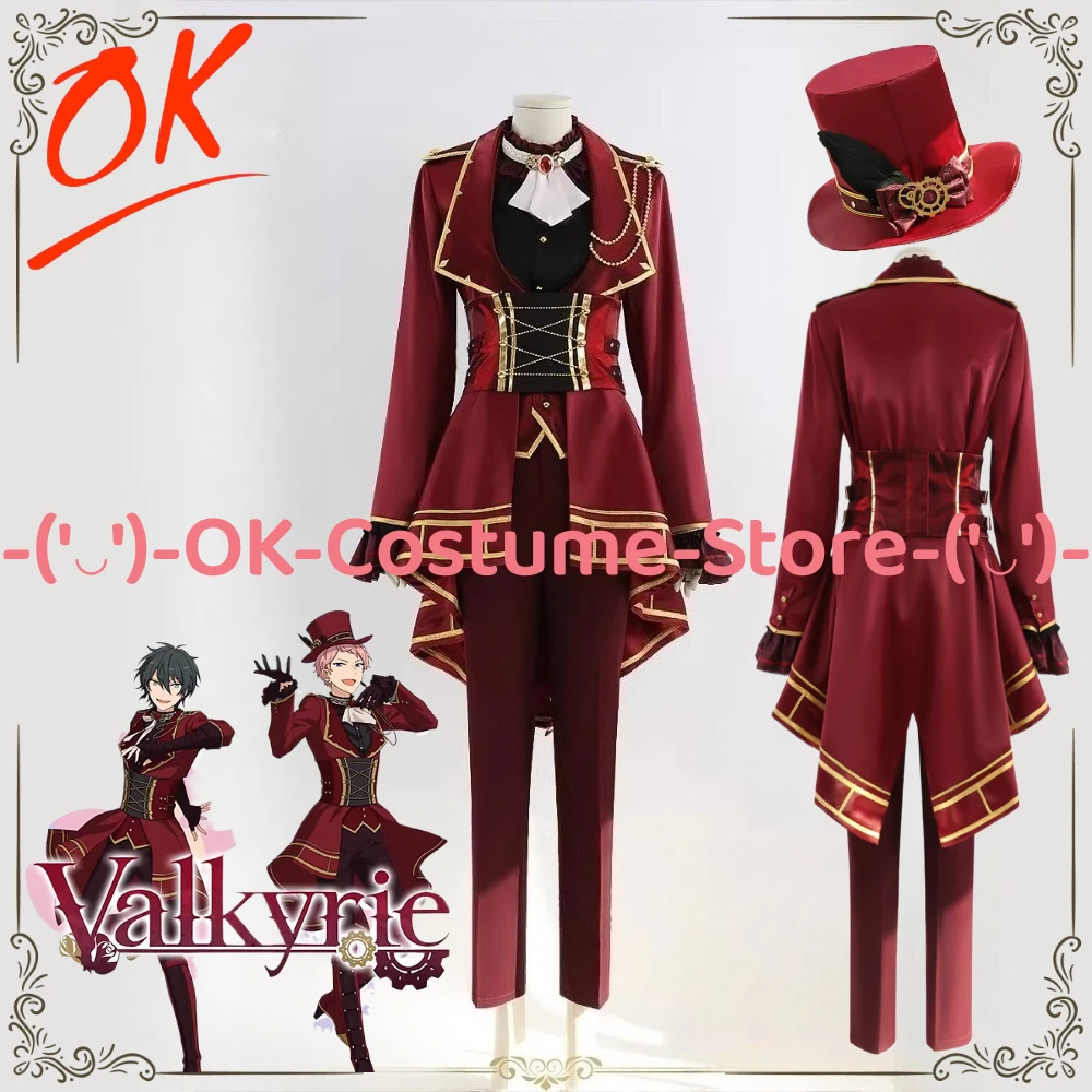 [Customized Size] Ensemble Stars! Valkyrie Mika Kagehira Shu Itsuki Cosplay Costume Anime Performance Outfit Party Uniform Suit