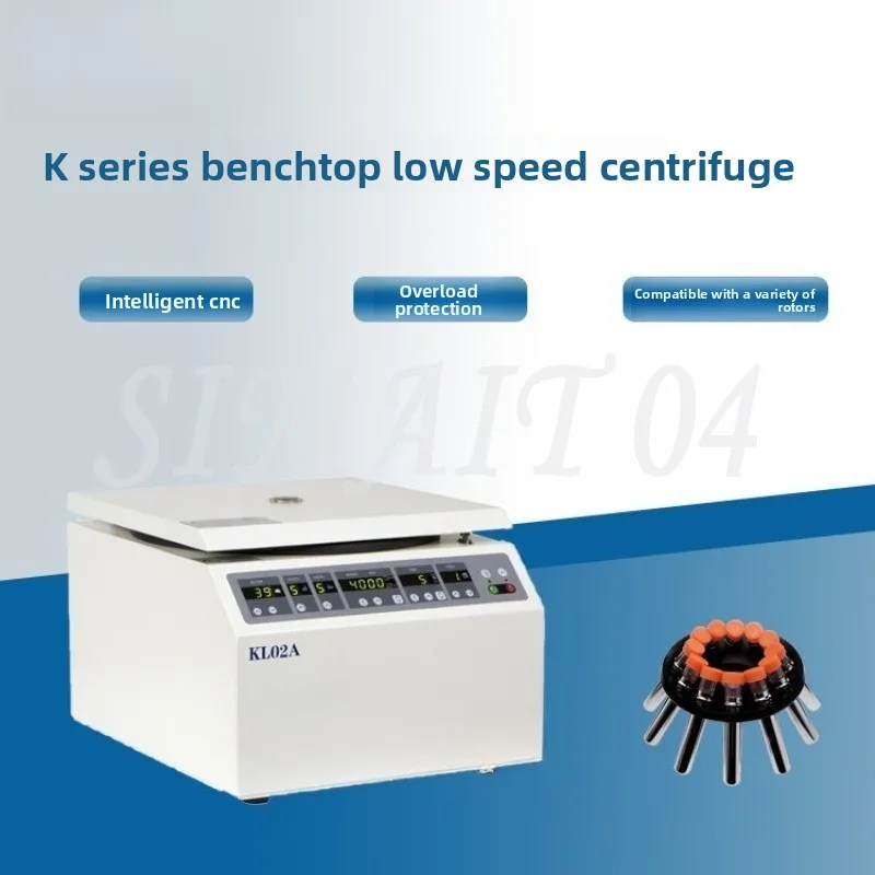 KL02A Desktop Low-speed Centrifuge, Suitable for 5ml/7ml/10ml Centrifuge Tubes