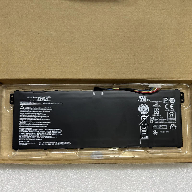 SupStone AP20CBL Laptop Battery For Acer Chromebook 315 CB315-4H,511 C734,CB514,CB315,C815 Swift SF314,R5-5500U,Aspire 5 A515-5