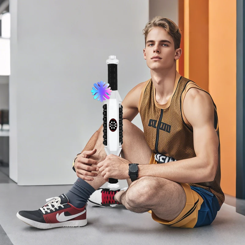 

Handheld Rechargeable Micro Vibration Inner Ball Rolling Instrument Meridian Dredging Fascia Massage Gun