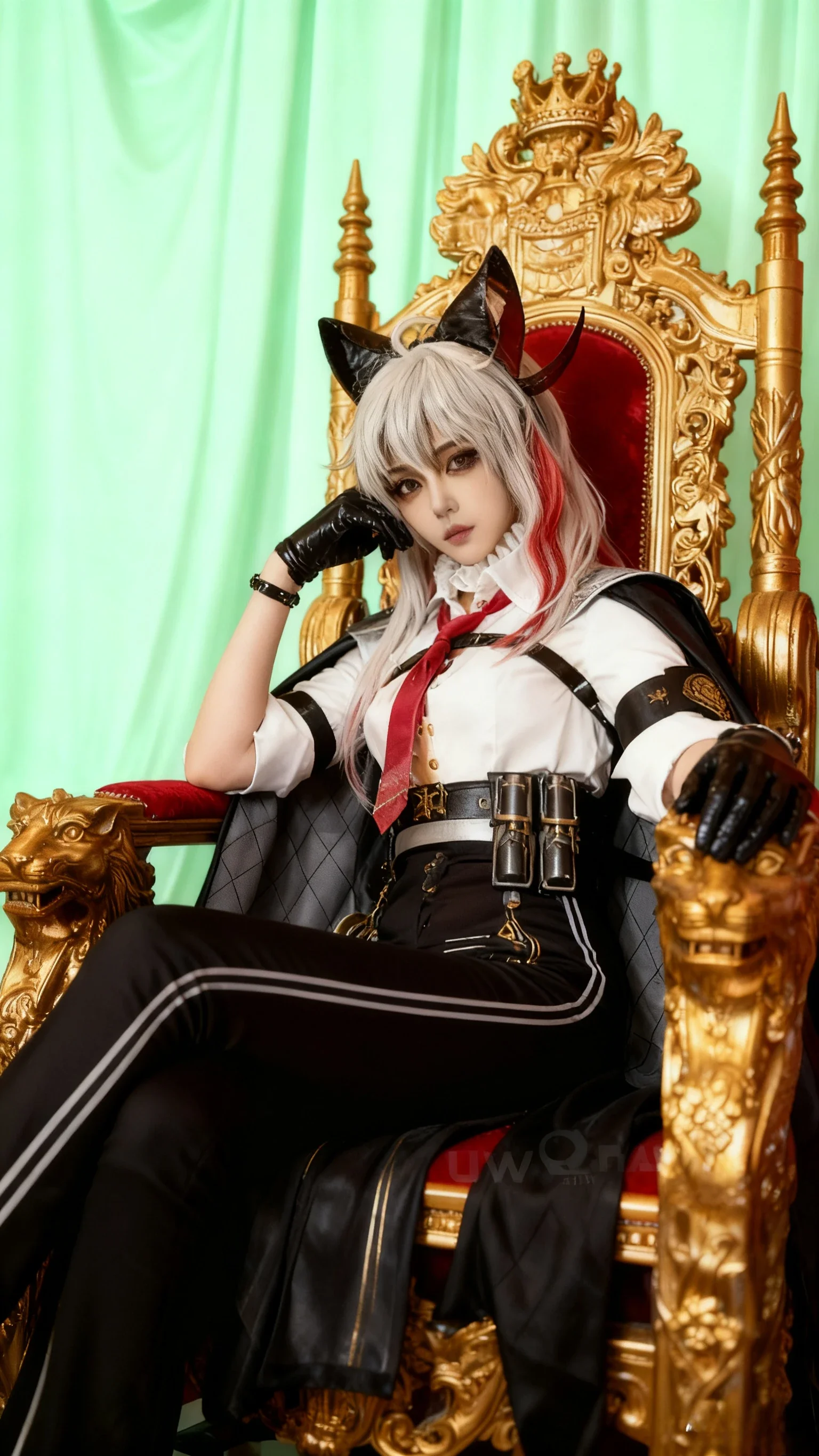 

CoserStar-SR Game Wuthering Waves WuWa Zani Animation cosplay costume uniform cosplay costume and wig adult unisex Suits Prop