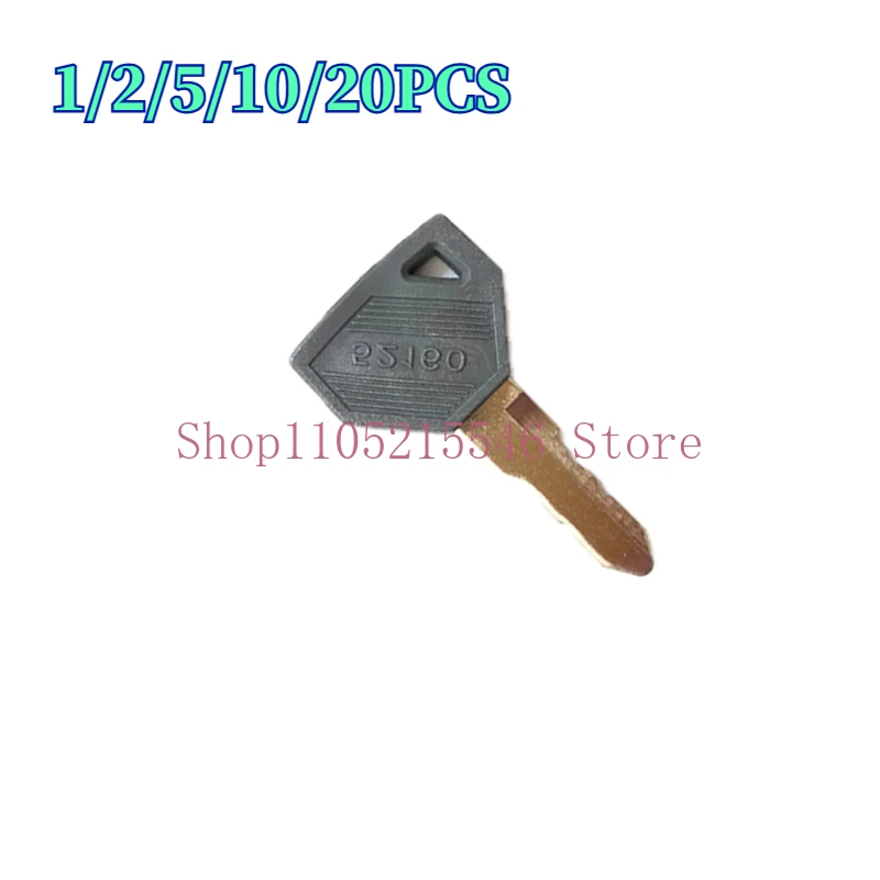YM Machines Excavator Grader Dozer SC2400 SC2450 EX2900 Tractor for 1/2/5/10/20PCS 52160 Ignition Key 198360-52160