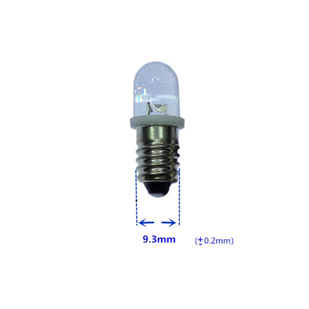 E10 AC6V LED BULB red blue E10 AC12V Indicator bulb light E10 AC24v Instrument bulb AC6V LED BULB AC24V E10 AC4.5V AC18V