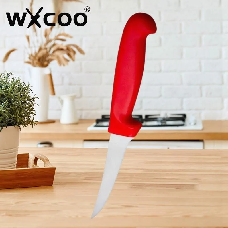 WXCOO Stainless Steel Skinning Knife Meat Butcher Cleaver Kitchen Boning Knife Utility Chef Slicing Fish Fruit Carving Knives