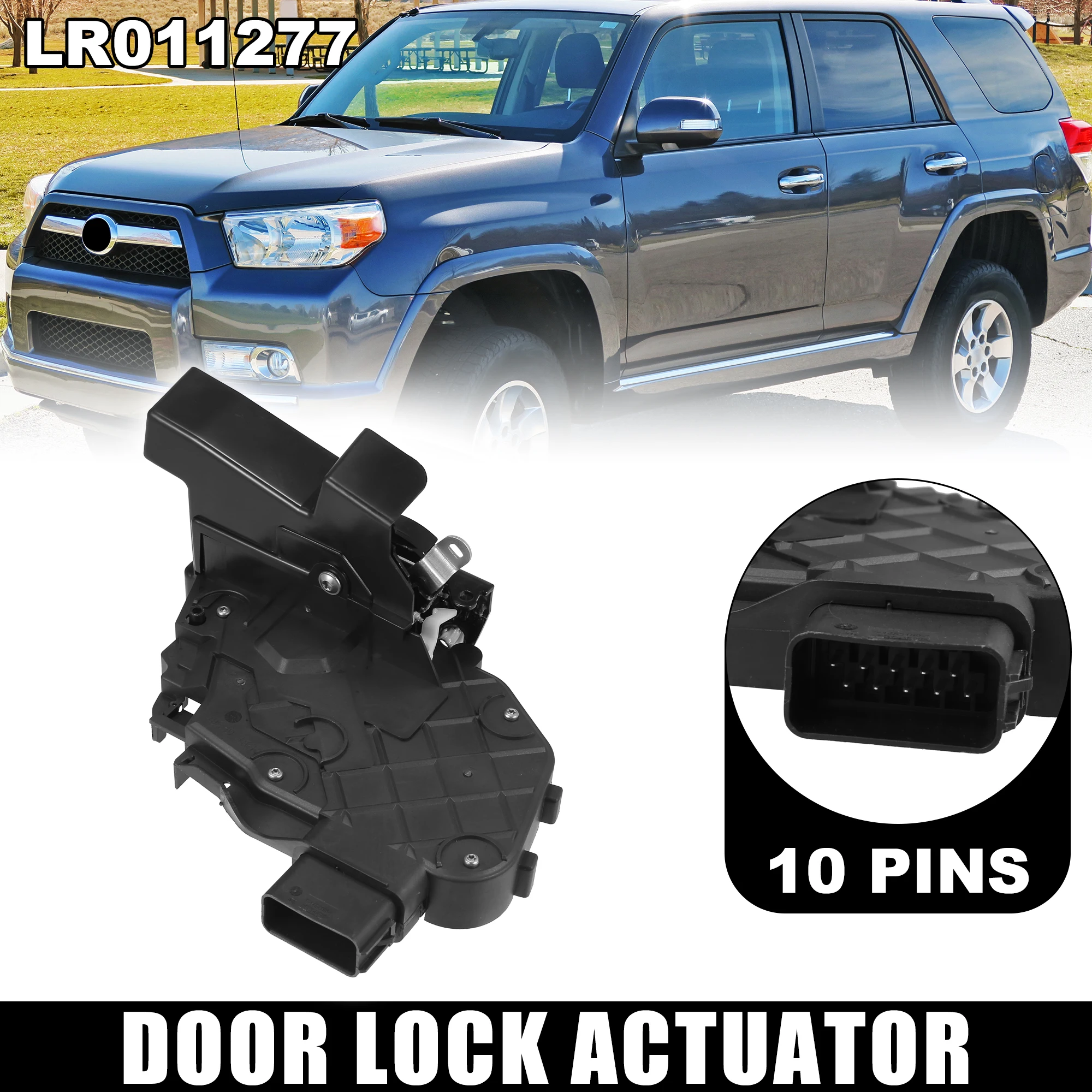 Uxcell Car Front Left Door Lock Actuator Mechanism Central Locking LR011277 for Land Rover Range Rover Evoque 2004-2017