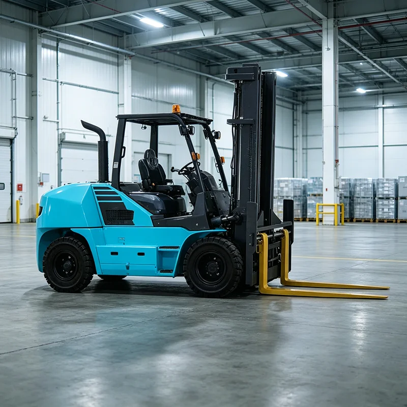 Zero Emission Electric Forklift 2 Ton 2.5 Ton Lithium Battery Environmentally Friendly Warehouse Forklift