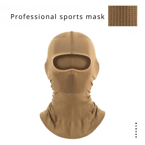 Helmask Skidåkning Cykling Helmask Kamouflage Balaklava Vinter Halsvärmare Taktisk Airsoft Mössa Hjälmfoder 8 best sales balaklava airsoft - №4