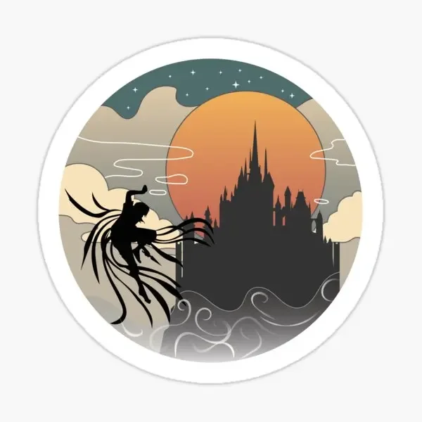 Наклейки Luthadel Mistborn для милого ноутбука, мультяшные украшения, домашний декор, комната, забавное окно, стена, аниме, художественный принт, фон