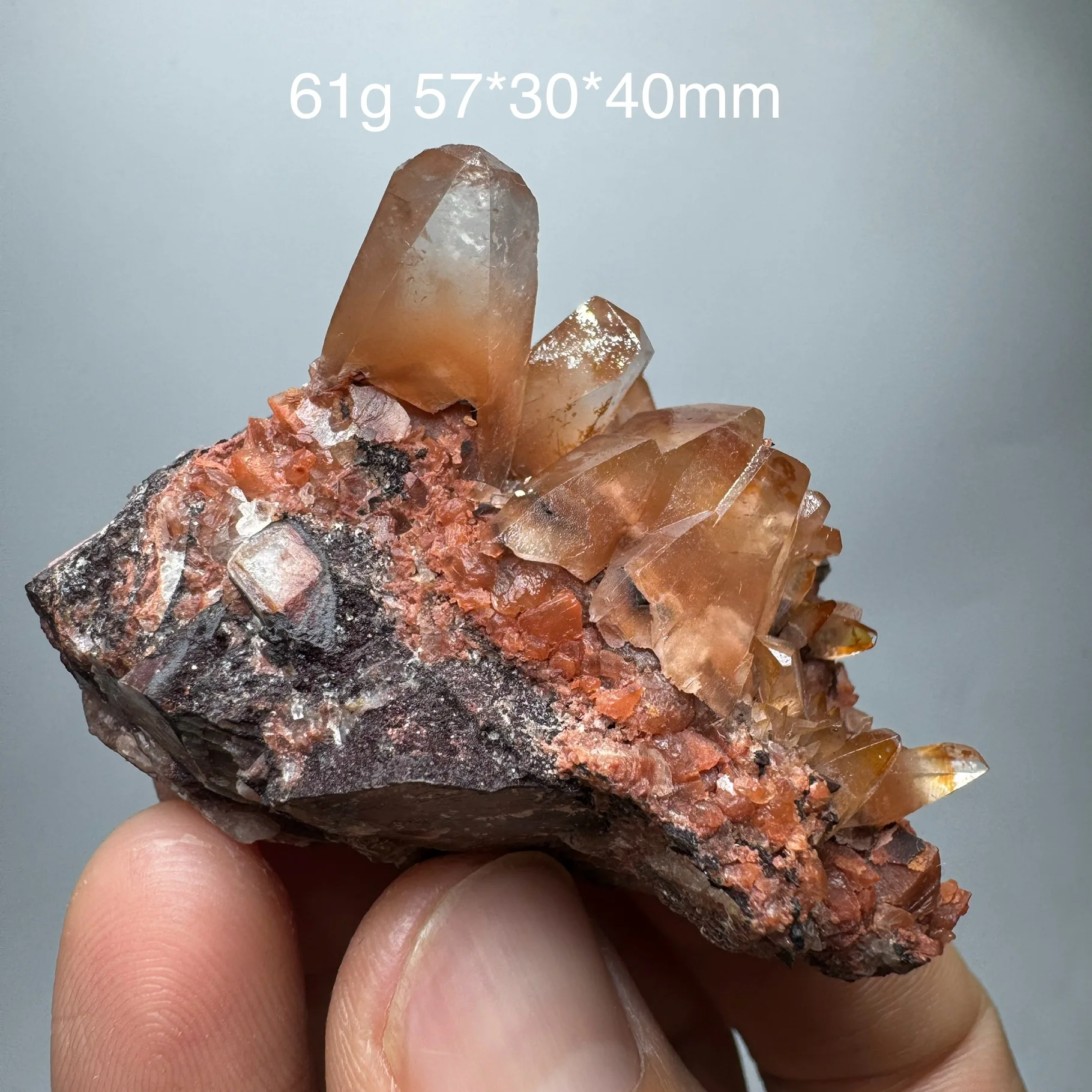 Natural HuBei Chocolate Calcite Rock Original Mineral Specimen Cures Crystal Quartz Healing Stone Home Decor
