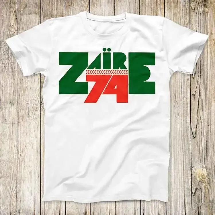 Zaire 74 Super Cool Afrobeat Funk T Shirt 70'S African Music Fashion Design Top Best 2786