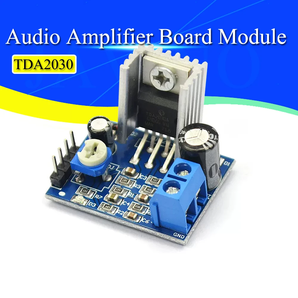 TDA2030 Module Power Supply TDA2030 Audio Amplifier Board Module TDA2030A 6-12V Single