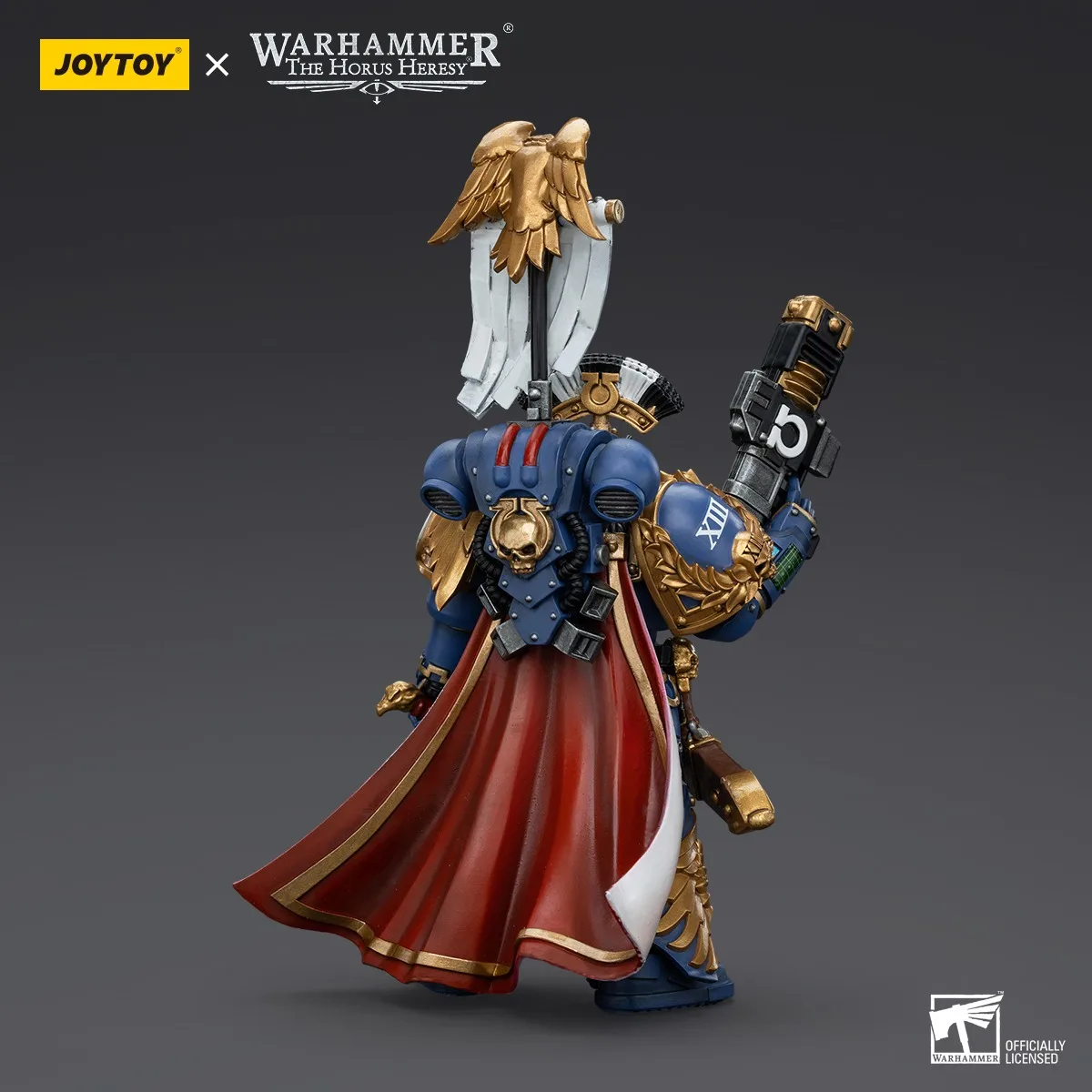 【Accessories】JOYTOY Warhammer Action Figures 1/18 Ultramarines Legion Praetor with Power Sword and Volkite Serpenta Model Toy