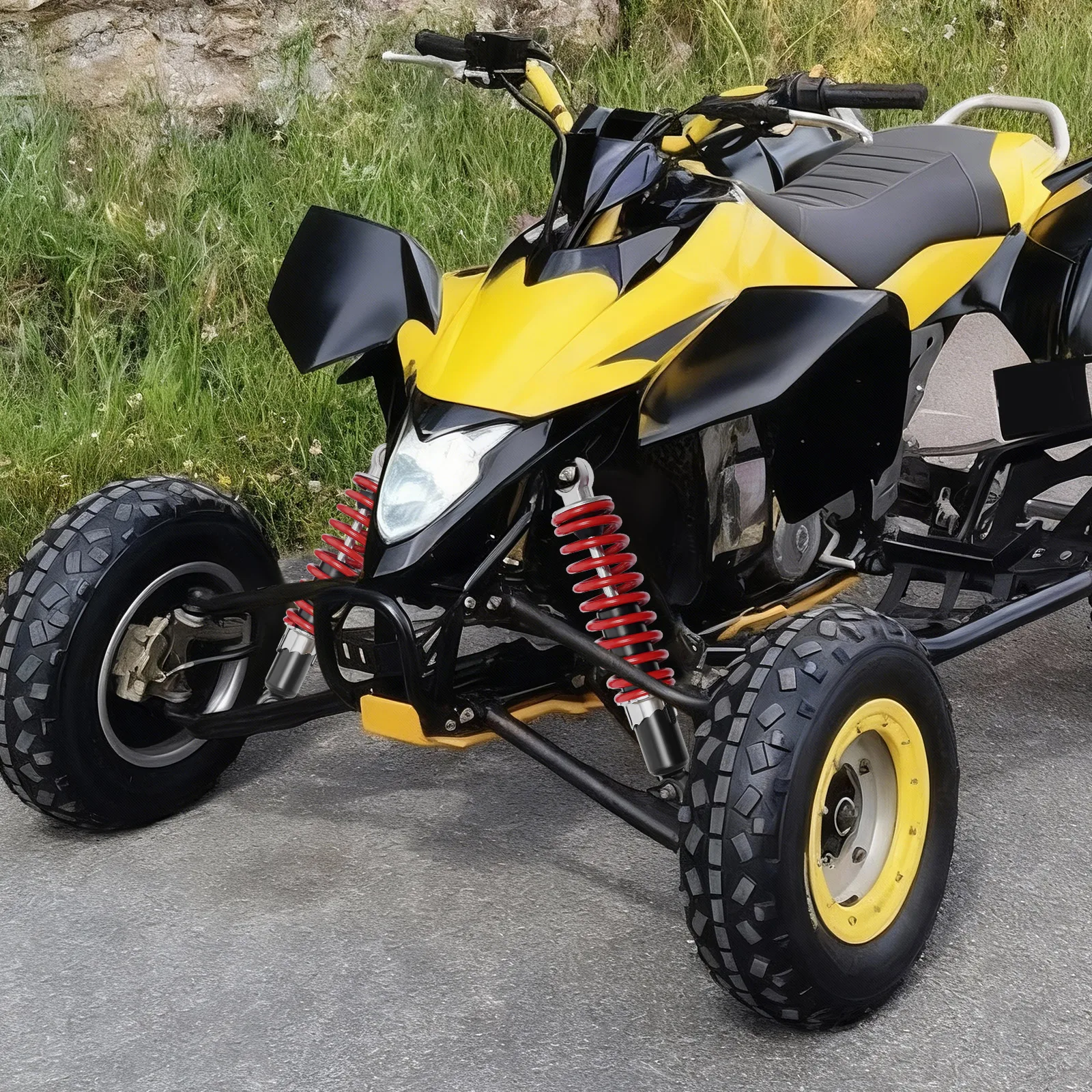 ذراع التأرجح للتعليق الأمامي من Go Kart Buggy، مجموعة ذراع التعليق Go Kart، طقم ذراع التأرجح الأمامي 220 مم