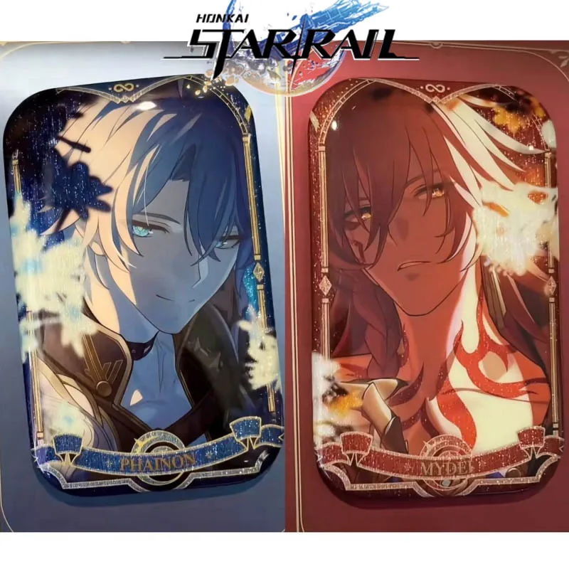 

Game Honkai：Star Rail AMPHOREUS Phainon Mydei Cosplay Badge Unisex Alloy Brooch Lapel Pin Bag Ornament Accessories Gift