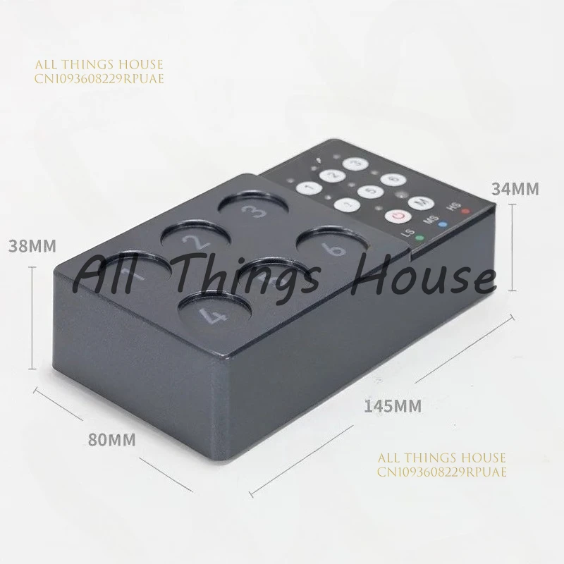 

Portable Paint Mixer 6-Hole Magnetic Multi-Point Stirrer 2500mAh