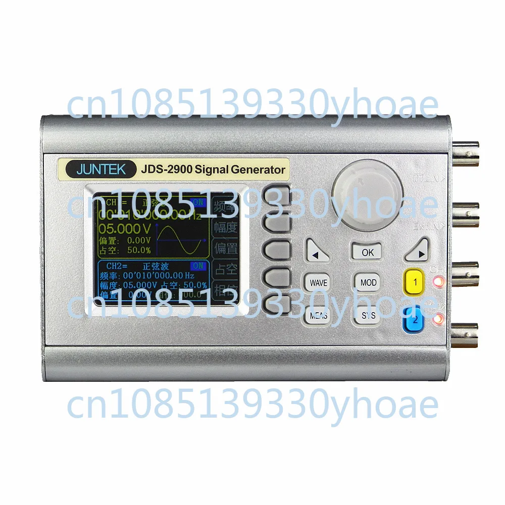 Programmable Dual-Channel DDS Function Arbitrary Wave Generator Pulse Signal Source Frequency Meter