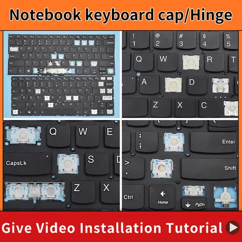 Replacement Keycap Key cap Hinge for Lenovo Ideapad 710S-13isk 510S-13IKB 510s-13ISK Xiaoxin Air13 pro Keyboard