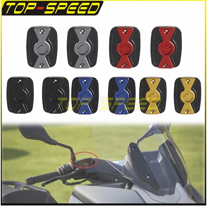 

For BMW C400X C400GT 2019-2020 Front Brake Pump Fluid Reservoir Cap Protection Cover Motorcycle Replacement Parts Oil Pump Cap