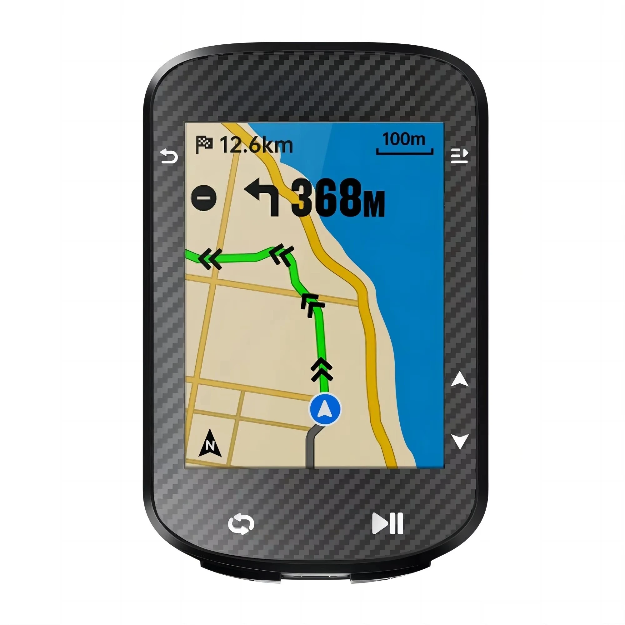 

BSC300 Wireless GPS Bike Computer Touchscreen Offline MAP Navigation Course Warning Road Bike