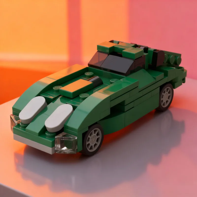 

Набор строительных блоков MOC City Champions Bristol, 122 детали, конструктор, игрушка для сборки, подарок на Рождество, развивающая, креативная идея