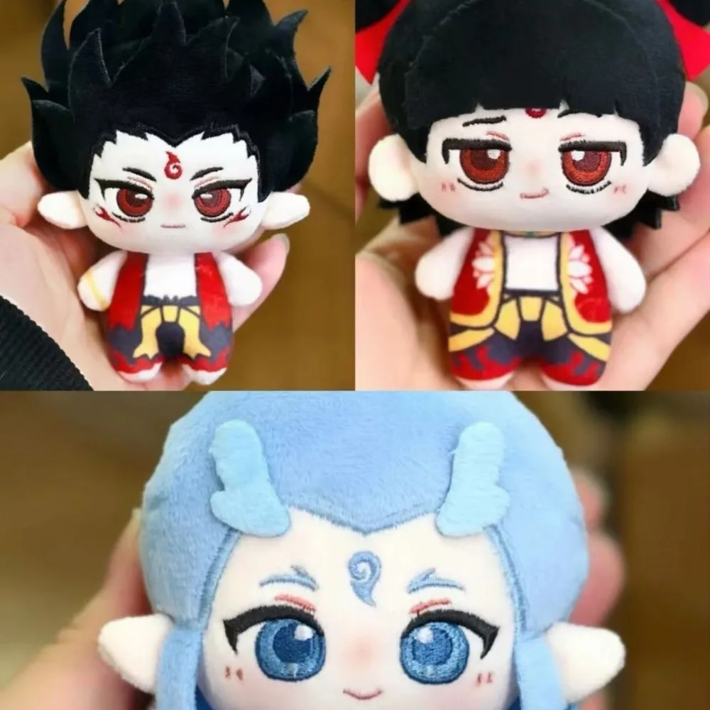 Nezha: الشيطان الطفل يزعج البحر آو بينج ونيزها ألعاب من نسيج مخملي Kawaii الكرتون أفخم دمية هدية الكريسماس للبنين والبنات #5