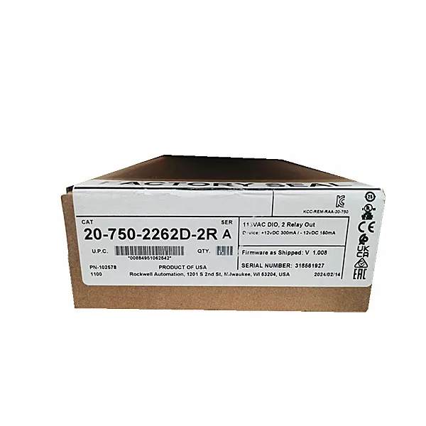 

ПЛК 20-750-2262D-2R 100% оригинал, совершенно новый, в наличии