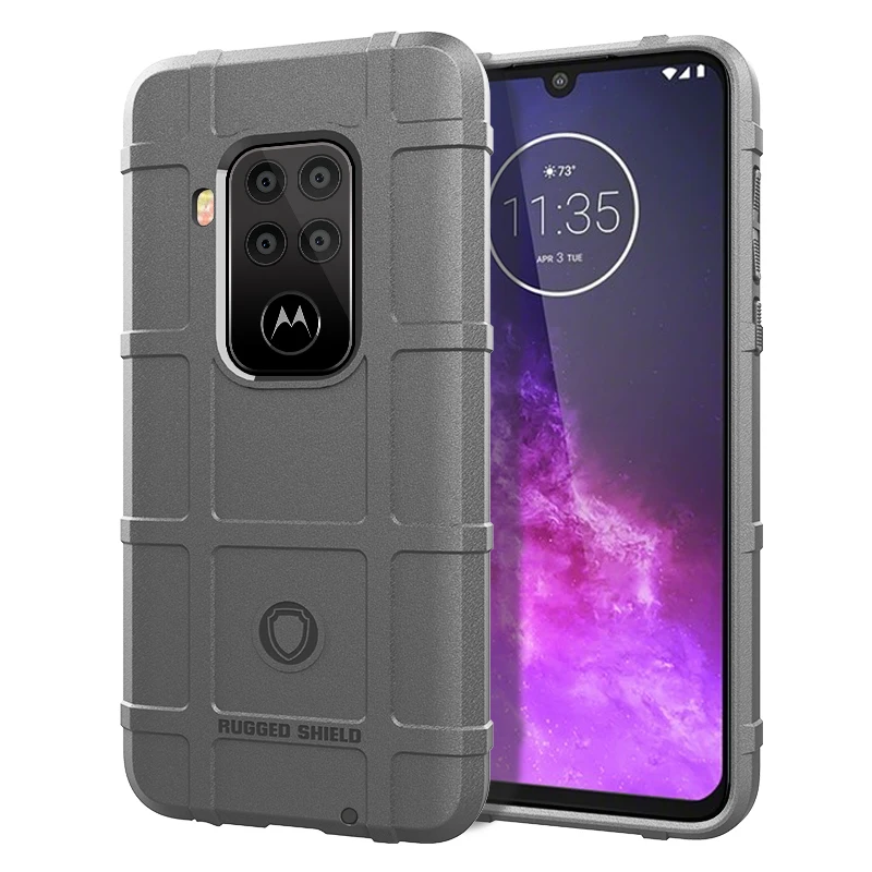 

For Moto One Zoom Armor Heavy Duty Shield Case Soft Back Cover for moto one zoom Shockproof Silicone Cases