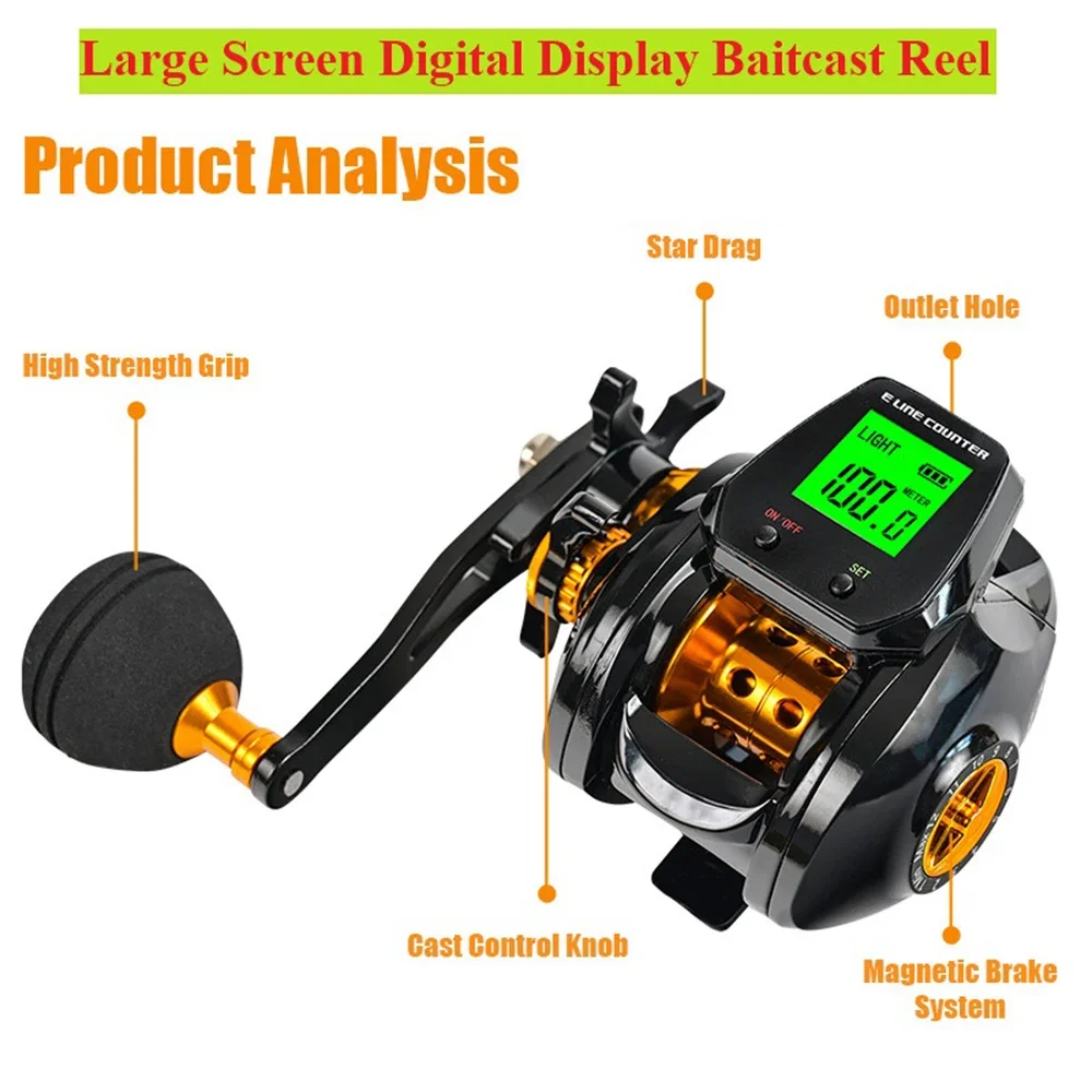baitcasting reel with line counter Daiwa Lexa Whether you are trolling the Great Lakes or the Pacific Northwest Dr.Fish Baitcasting Reels with Line