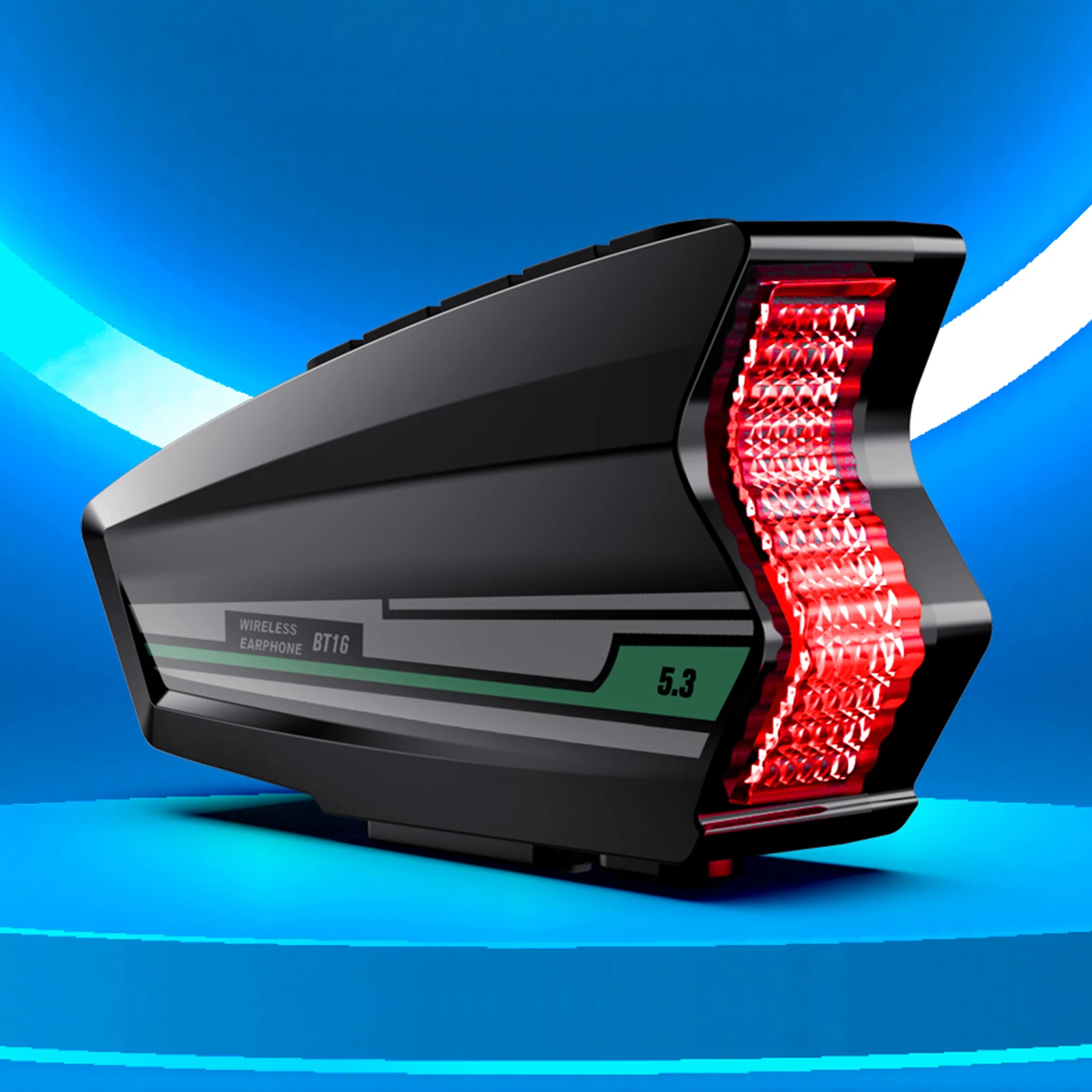 

Helmet Video Recorder with 1080P Camera Helmet Speaker Waterproof Motorcycle Headphones for Motorcycles Skiing and Cycling