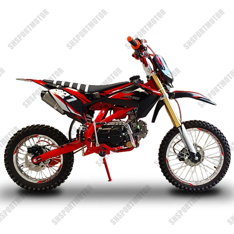 Newest Style Chain Drive 110cc 125cc 150cc Dirt Bike For Adults 4-stroke Single Cylinder Dirt Bike For Sport Racing