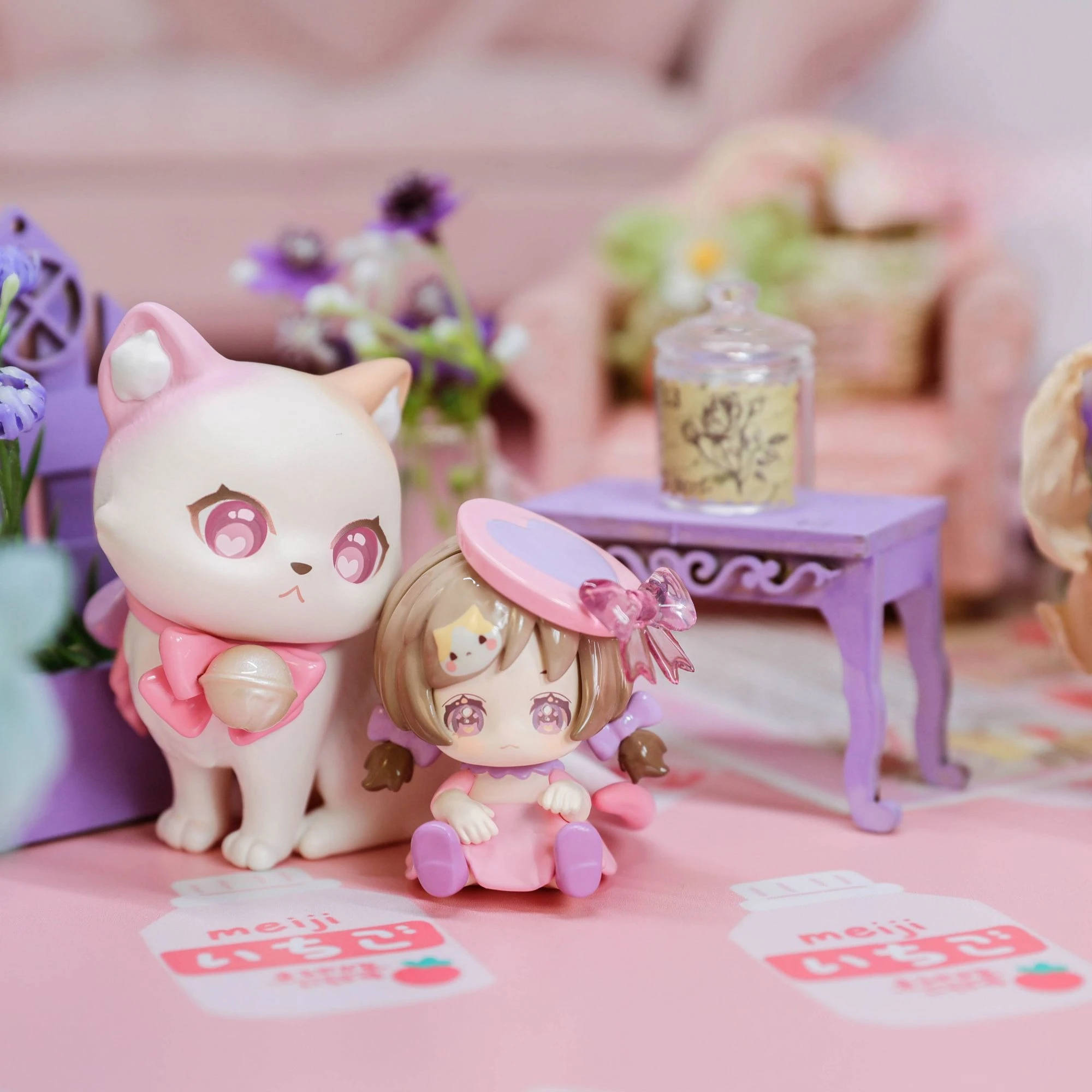 

CatNiCub Kitten Accompany You Serie Blind Box Модная игра Милый котенок Mystery Box Изысканная фигурка Kawaii Cute Thing Surpri Gift