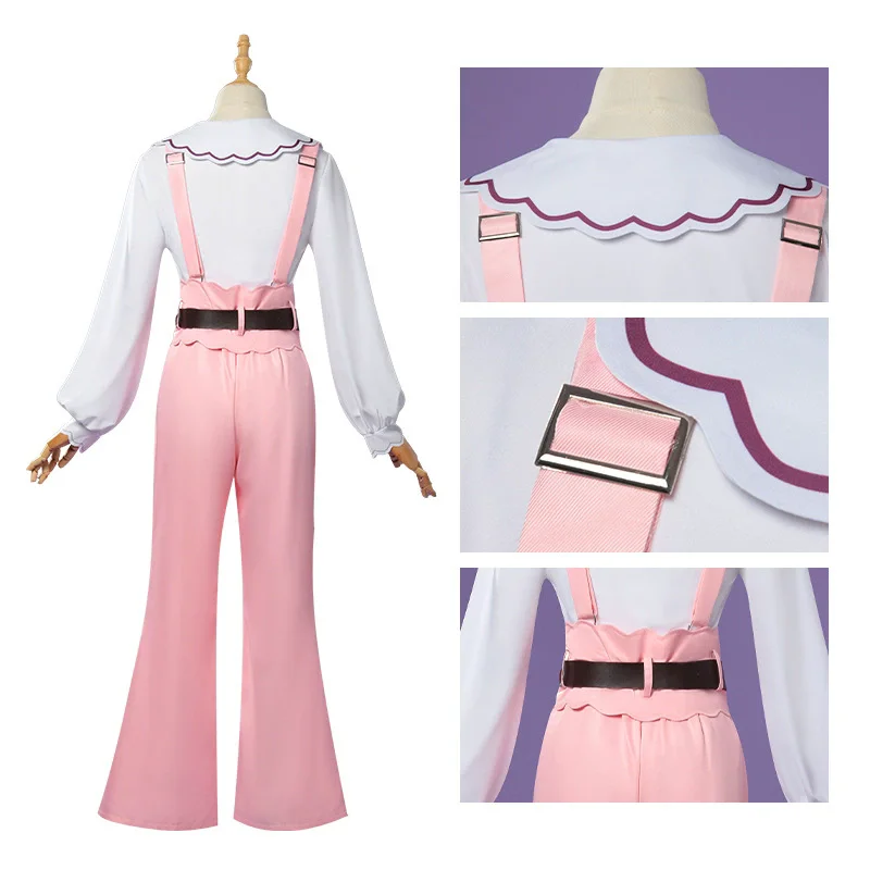 Akiyama Mizuki Cosplay Game Projecctt Sekaii CColorful SStage! feat Cosplay Costume Amia Mzk Daily Outfit Jumpsuit Wig Holloween