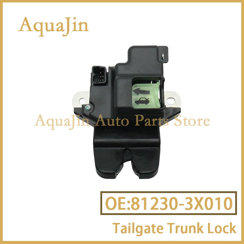 Car Tailgate Trunk Lock Latch Door Lock 81230-3X010 812303X010 For Hyundai Elantra MD 2011 2012 2013 2014 2015 2016 81230 3X010