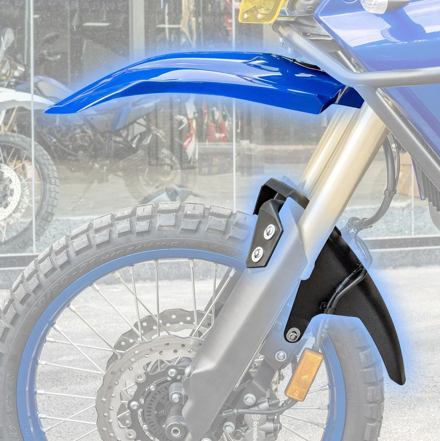 Front Fender Mudguard For Yamaha Tenere 700 2019-2025 Wheel Splash Cover 2024 2023 2022 2021 2020 Motorcycle Accessories