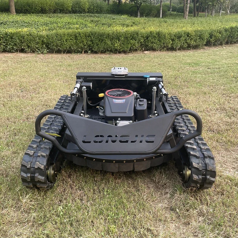 CE Certified Lawn Mower Crawler Brush Cutter Agricultural Electric Remote Control Robot Lawn Mower