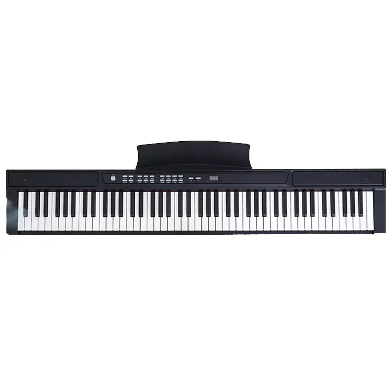 Black Portable Electronic Organ 88 Keys Electronic Piano Adult Children Beginners Pianos Professional Keyboard Instruments image 6