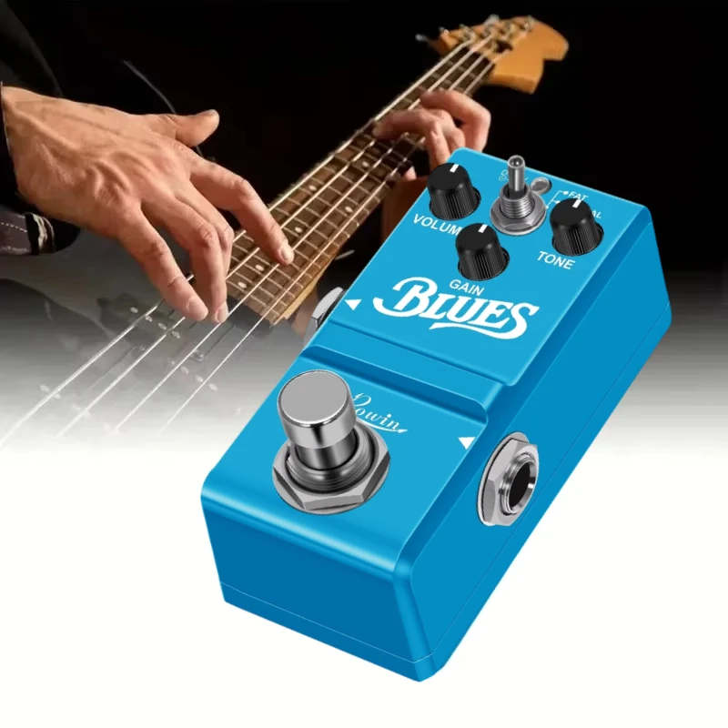 Rowin NANO Electric Guitar Pedals Overdrive Classic Blues Drive Bass Pedal Blues Breaker Effect Legendary Blues Tube Tone BD-2