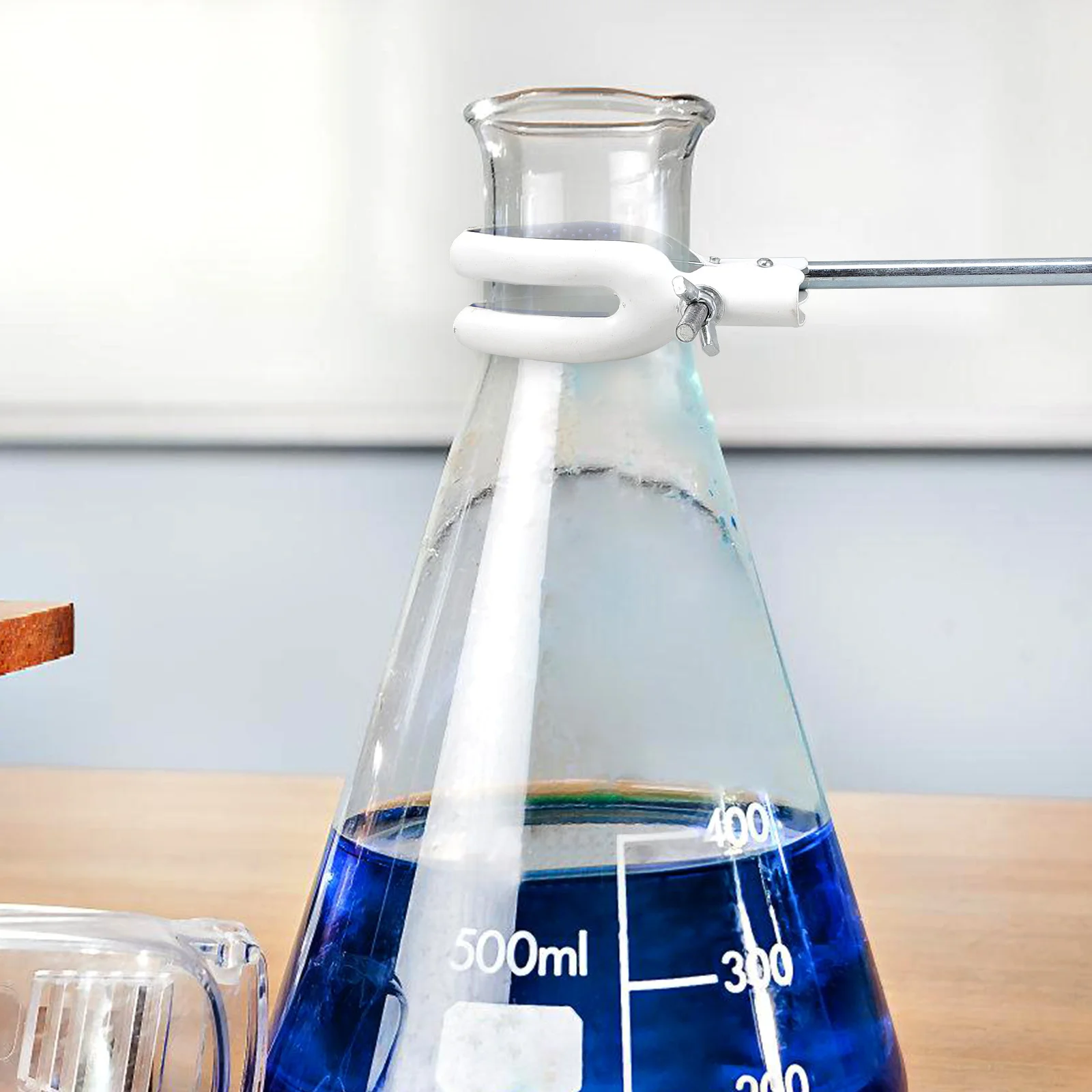 

Test Tube Clamp Ergonomic Flask Clamp Laboratory Tool Strong Grip Flask Clip for Lab Work Test Tube Clip Experiment Equipment